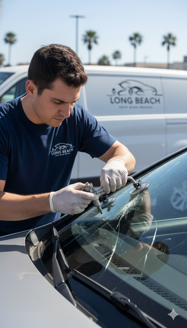 Windshield Repair and Windshield Replacement Near You Long Beach CA